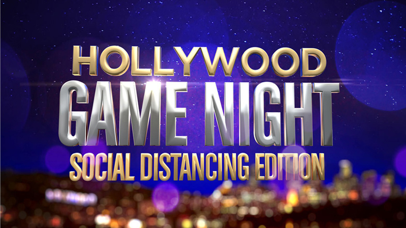 Hollywood Game Night Social Distancing Edition Logo