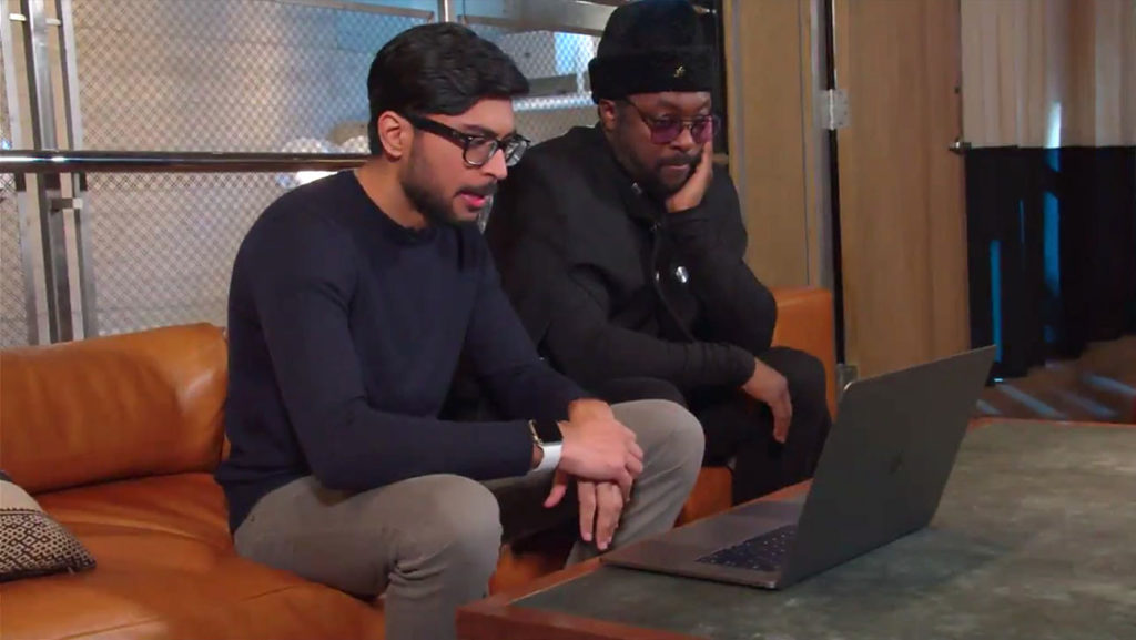 App developer consults with will.i.am