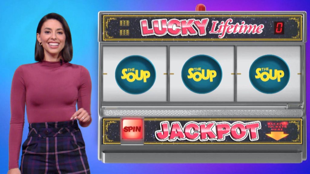 Jade Catta-Preta and the "Lucky Lifetime Jackpot" machine